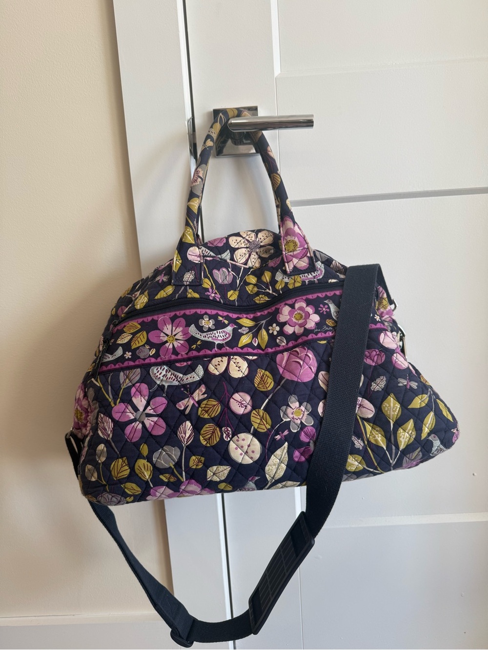 Vera Bradley Weekender, Floral Nightingale (Retired)
